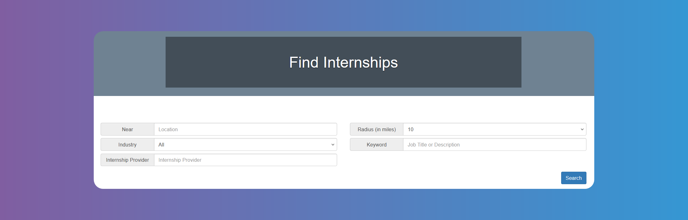 Find Internships
