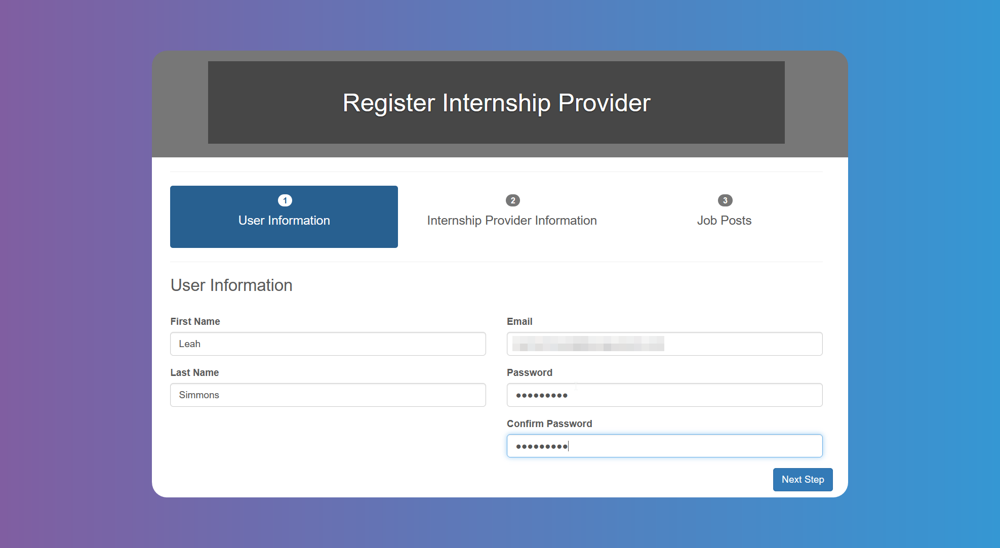Provider Register 1