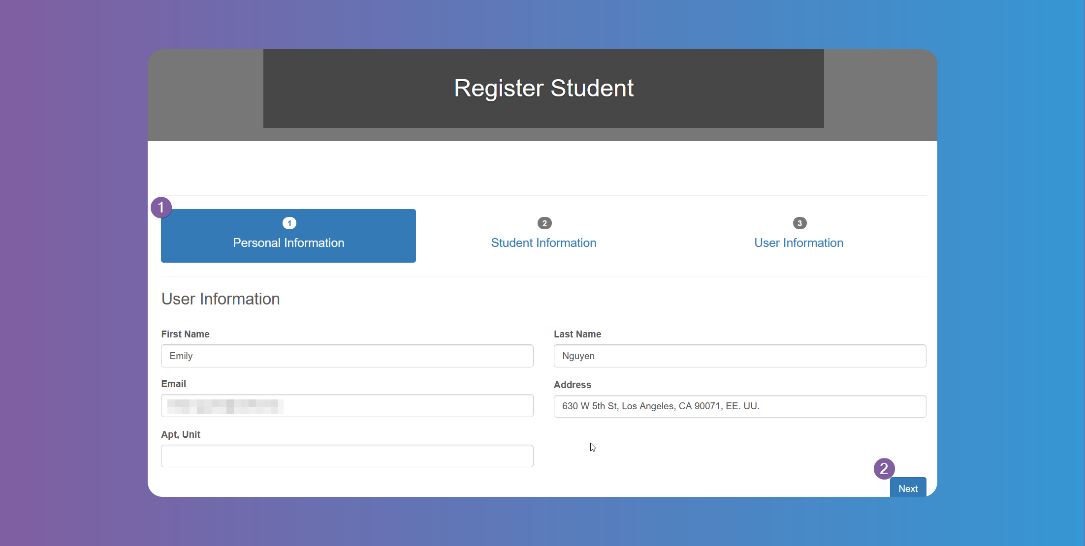 Registration 1